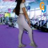 Calza Lila Deportiva - Imagen 2